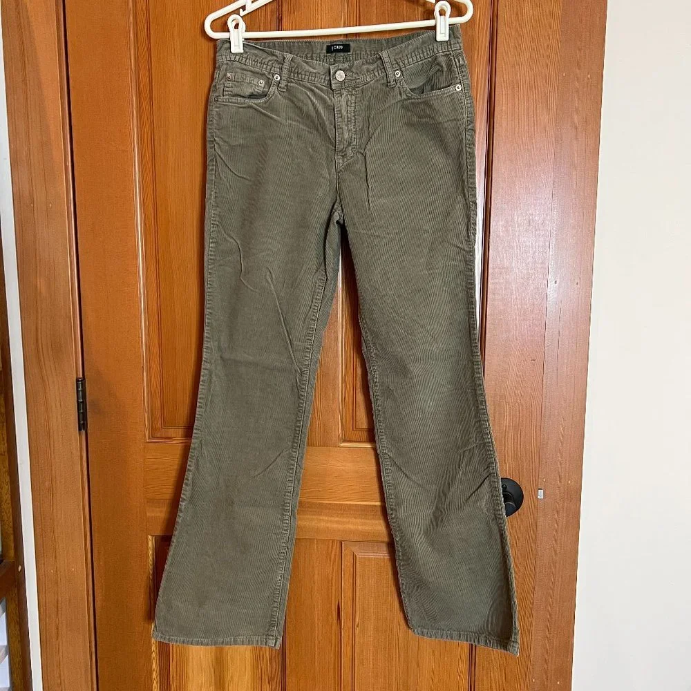 J Crew Corduroy Pants Sage